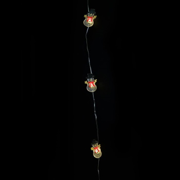 DekorTrend Fairy lights LED lampice sneško 20 kom toplo bele KDE 322-2